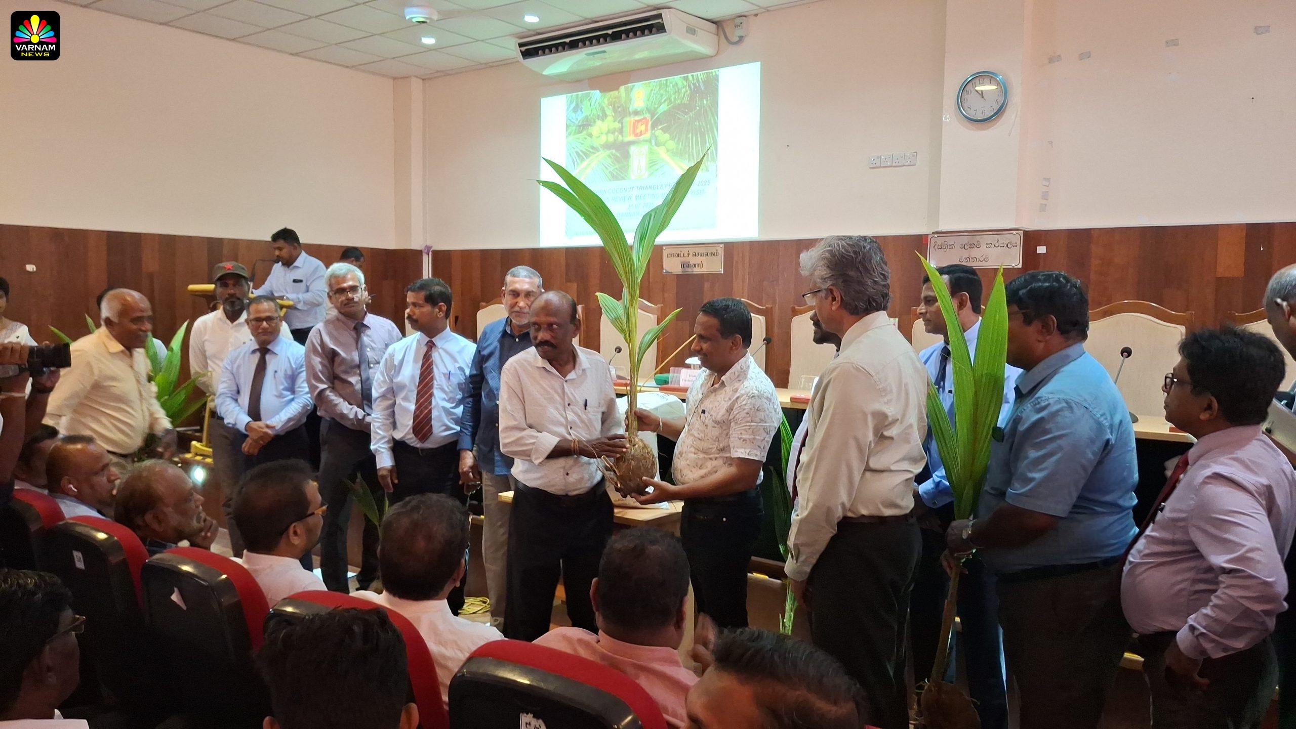 வடக்கு தென்னை முக்கோணவலய அபிவிருத்தி தொடர்பான விசேட கலந்துரையாடல் மன்னாரில்(video)