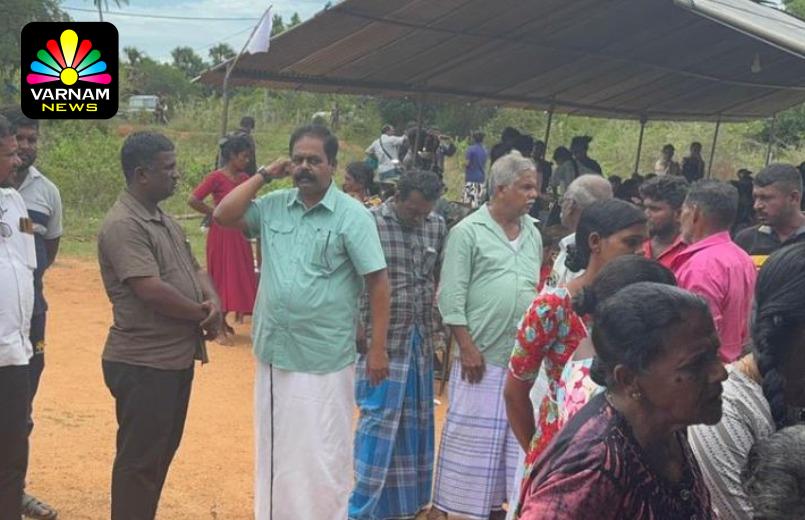 முல்லைத்தீவு இளைஞனுக்கு இறுதி அஞ்சலி செலுத்திய தமிழ் அரசுக்கட்சி