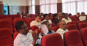 மன்னார் காற்றாலை தொடர்பில் நிபுணத்துவ குழுவினர் மற்றும் பொது அமைப்புக்களின் பிரதிநிதிகளுக்கிடையே கலந்துரையாடல்