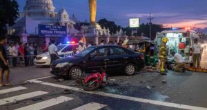 கொழும்பு-கண்டி பிரதான வீதியில் கோர விபத்து – குழந்தை பலி
