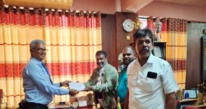 காற்றாலை திட்டம் – மன்னார் அரசாங்க அதிபருக்கு மகஜர் கையளிப்பு