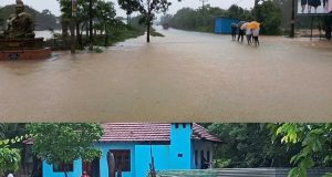 வெள்ளத்தில் மூழ்கிய கிளிநொச்சி