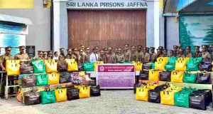 அனர்த்தத்தால் பாதிக்கப்பட்ட மக்களுக்காக யாழ் சிறைச்சாலை நிவாரணம்