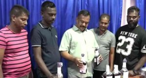 பெட்ரோல் குண்டுத் தாக்குதல் நடத்தத் திட்டமிட்ட அறுவர் கைது