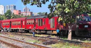 ரயில் தடம் புரள்வு