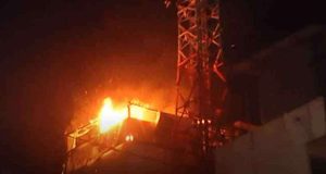 IDH பகுதியில் வர்த்தக நிலையம் ஒன்றில் தீ பரவல்