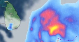 நாட்டின் பல பகுதிகளில் 100 மில்லி மீற்றரிலும் அதிகரித்த பலத்த மழை வீழ்ச்சி