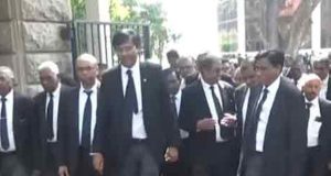 அக்குரேகொட இரட்டைக்கொலை – சட்டத்தரணிகள் எதிர்ப்புப் பேரணி