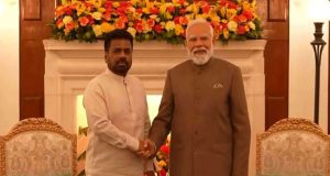 பிரதமர் மோடி ஜனாதிபதி இடையே சந்திப்பு