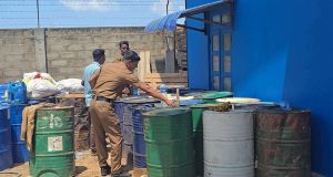 யாழில் பதுக்கியிருந்த பெருமளவான எரிபொருள்