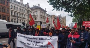 முள்ளிவாய்க்கால் நினைவு நாள் – லண்டனில் பேரணி