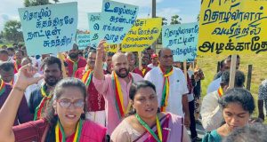 வடக்கு, கிழக்கில் இடம்பெற்ற தமிழ் அரசுக் கட்சியின் மே தின பேரணிகள்