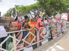 மட்டக்களப்பு வலிந்து காணாமல் ஆக்கப்பட்டவர்களின் உறவினர்களால் போராட்டம்
