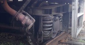 கொழும்பு கோட்டையில் தடம் புரண்ட ரயில்