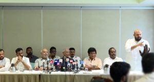 மூன்று கோரிக்கைகளை வலியுறுத்தி ஒன்றிணைந்த தமிழ் பேசும் கட்சிகள்
