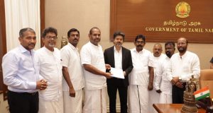 தமிழக முதலமைச்சருடன் தமிழ்த் தேசியப் பேரவையின் பிரதிநிதிகள் சந்திப்பு