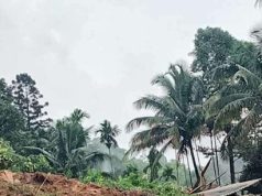 ஹட்டனில் வீடு ஒன்றின் மீது மண்மேடு சரிந்து வீழ்ந்ததில் நால்வர் மாயம்