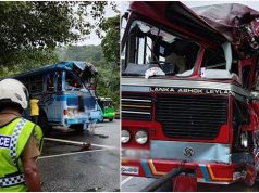 கேகாலையில் 2 பேருந்துகள் மோதி கோர விபத்து